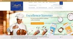 Desktop Screenshot of lindt.de