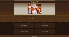 Desktop Screenshot of m.lindt.se