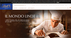 Desktop Screenshot of lindt.it