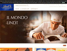 Tablet Screenshot of lindt.it